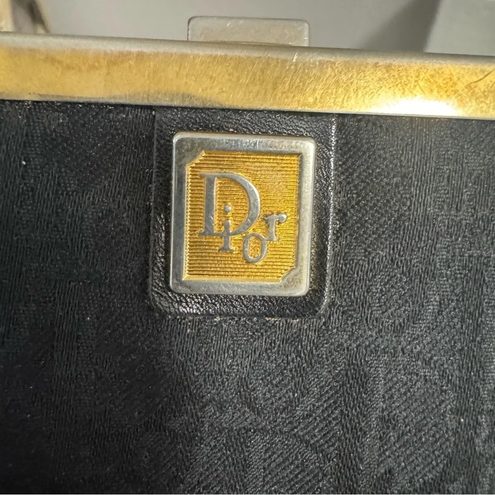 Christian Dior Late 1970's - Early 1980's Wallet/Coin Pouch